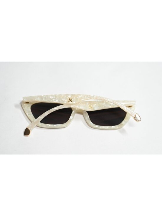 Oscar x Frank Orchard Road Sunglasses in Pearl White main image 4